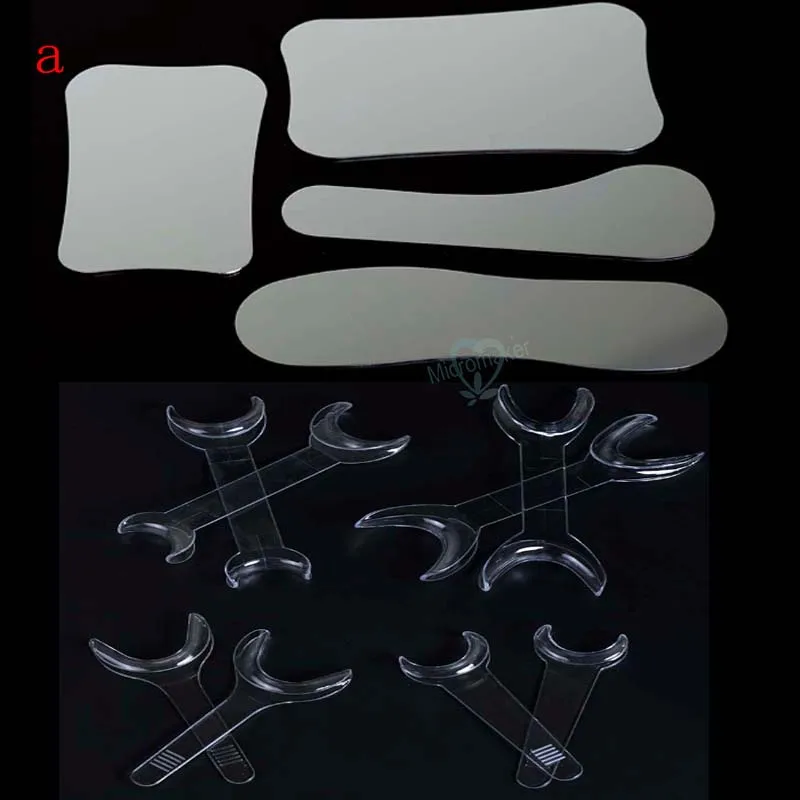 4 шт./компл. стоматологический интраоральный Отражатель фотография зеркало +