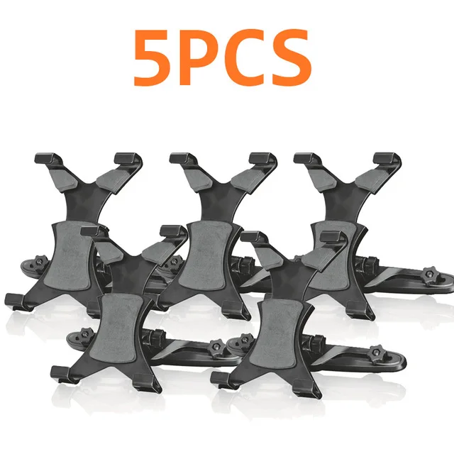 5pcs Для samsung Xiaomi huawei Ipad планшет 4-10 дюймов заднее сиденье автомобиля поддержка держатель планшета подставка 360 градусов Телескопический автомобильный держатель - Цвет: 5pcs