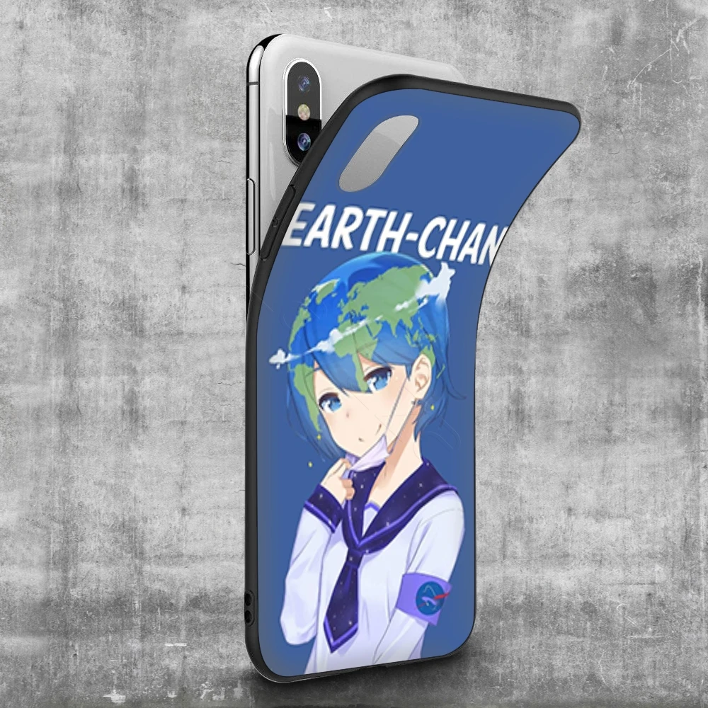 Аниме Чехол Lavaza Earth Chan для iPhone 12 mini 11 Pro XS Max XR X 8 7 6 6S Plus 5 5s se | Мобильные телефоны и