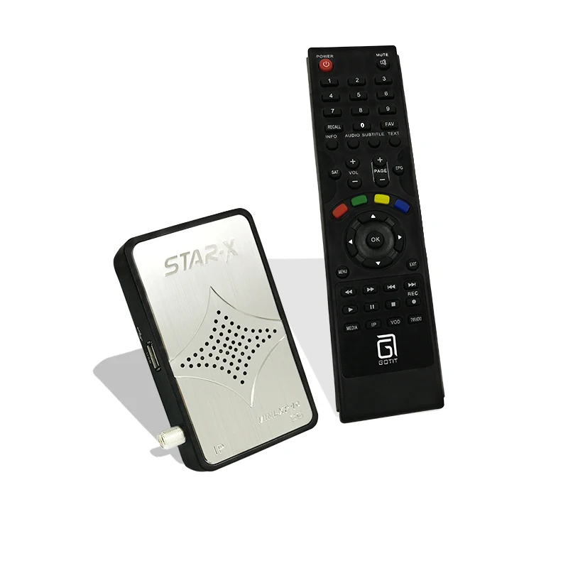 GOTiT XP10 мини DVB-S2 Поддержка CCcam Clines IKS ванильный приемник спутникового сигнала Sunplus1506A с французским спортивным комплектом верхняя коробка