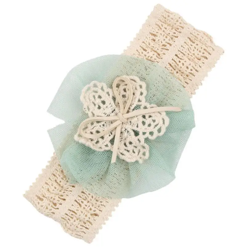 Корейский цветок для девочек Младенческая лента волос аксессуары детей