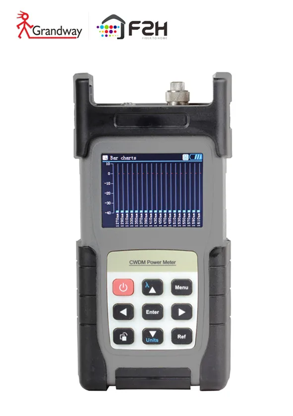 

[ Grandway Original ] FCA-18 CWDM Analyzer CWDM Power Meter 18 channels 1270 ~ 1611nm Quick Scan all Channels