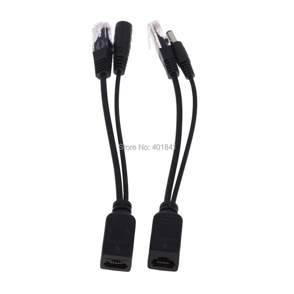 Адаптер Power over Ethernet PoE-форсунка разветвитель комплект PoE кабель | Электроника