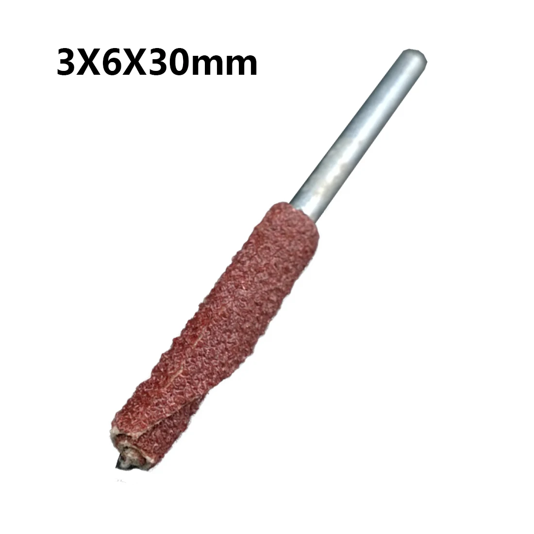 3x6x30MM Роторный инструмент 80# абразивная пилка шлифовальный диск лепестковый шлифовальный круг Dremel Аксессуары Для шлифовальной машины Dremel инструмент цвет случайный - Цвет: 3x6x30MM