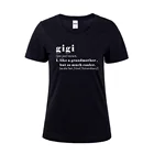 Женская футболка с графическим принтом Gigi, Повседневная футболка для тренировок