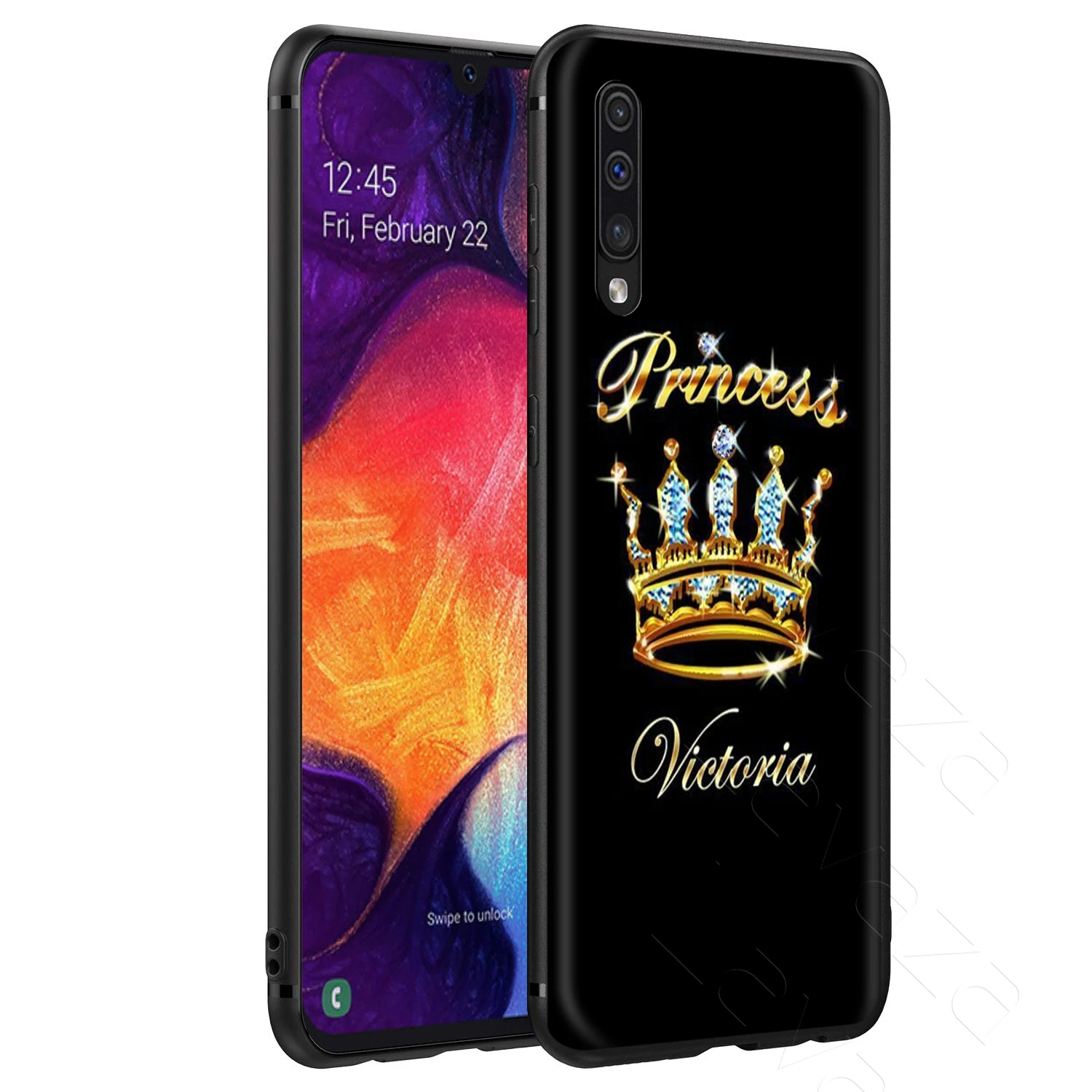 Чехол с короной для принцессы лавазы Samsung Galaxy S6 S7 Edge J6 S8 S9 S10 Plus A3 A5 A6 A7 A8 A9 Note 8 9 |