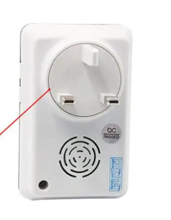 Saful Беспроводной Дверные звонки Водонепроницаемый ЕС Plug Комбинации с 2 Открытый