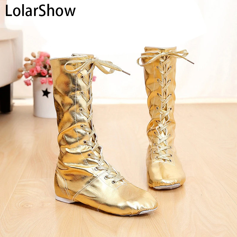 Материал верха: искусственная кожа мужские и женские ботинки для джаза цвет