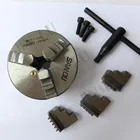 Самоцентрирующийся токарный патрон ручного привода. Chuck K11-80