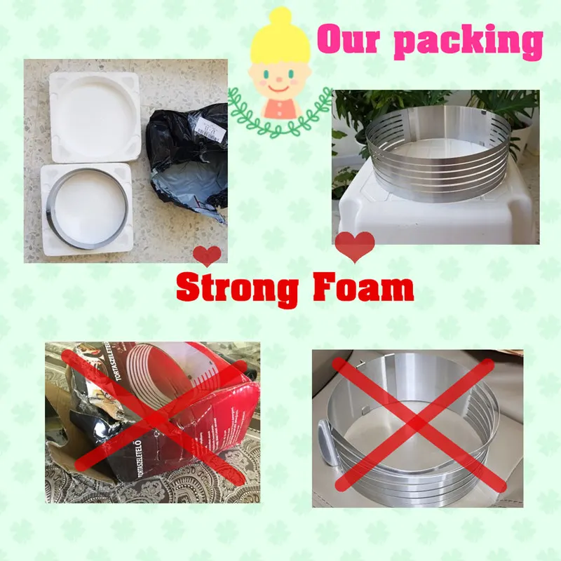 

24-30cm Adjustable Cake Cutter Slicer Stainless Steel Round Bread Cake Slicer Cutter Mold Cake Tools DIY Cake decorating Tools