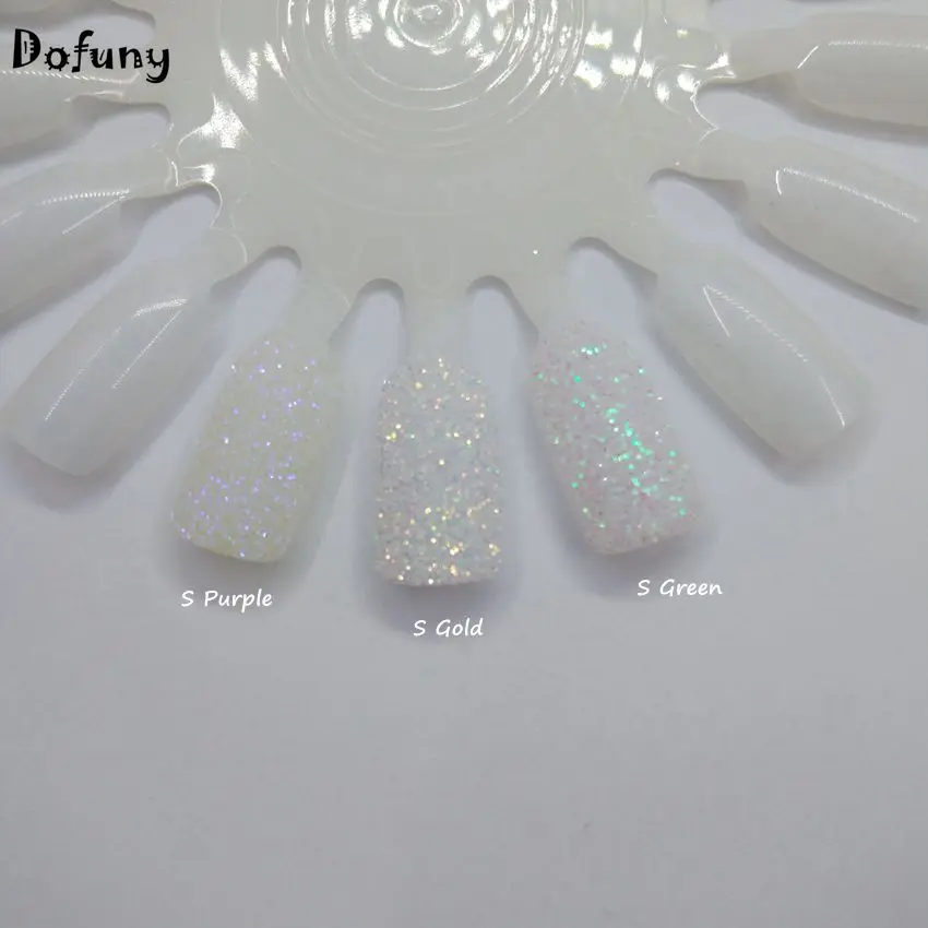 Голографическая вспышка блестящая в УФ свете пудра пылеуловитель блестки для