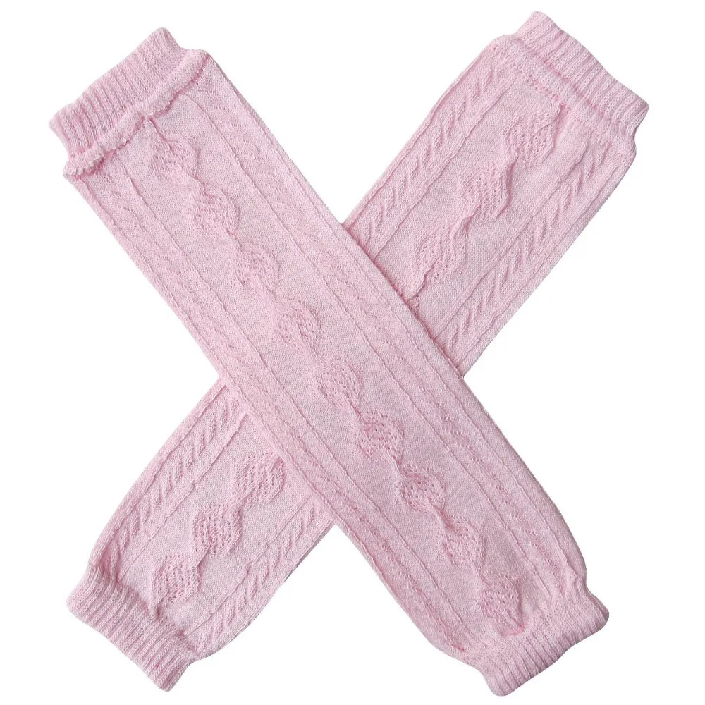 Гетры для девочек и мальчиков хлопковые однотонные леггинсы ползания Белые