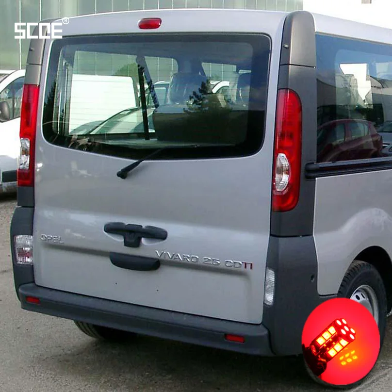 Для Opel Vivaro F3 J7 Speedster SCOE 2015 Новый 2X 30SMD светодиодный стоп/стояночный задний/задний
