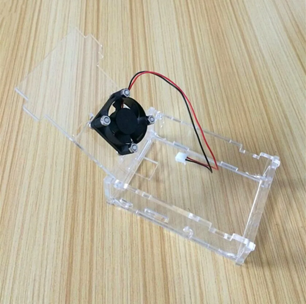 Прозрачный чехол для Raspberry Pi 2/3 поколения Модель B акриловый # bp1610007|case for|case for