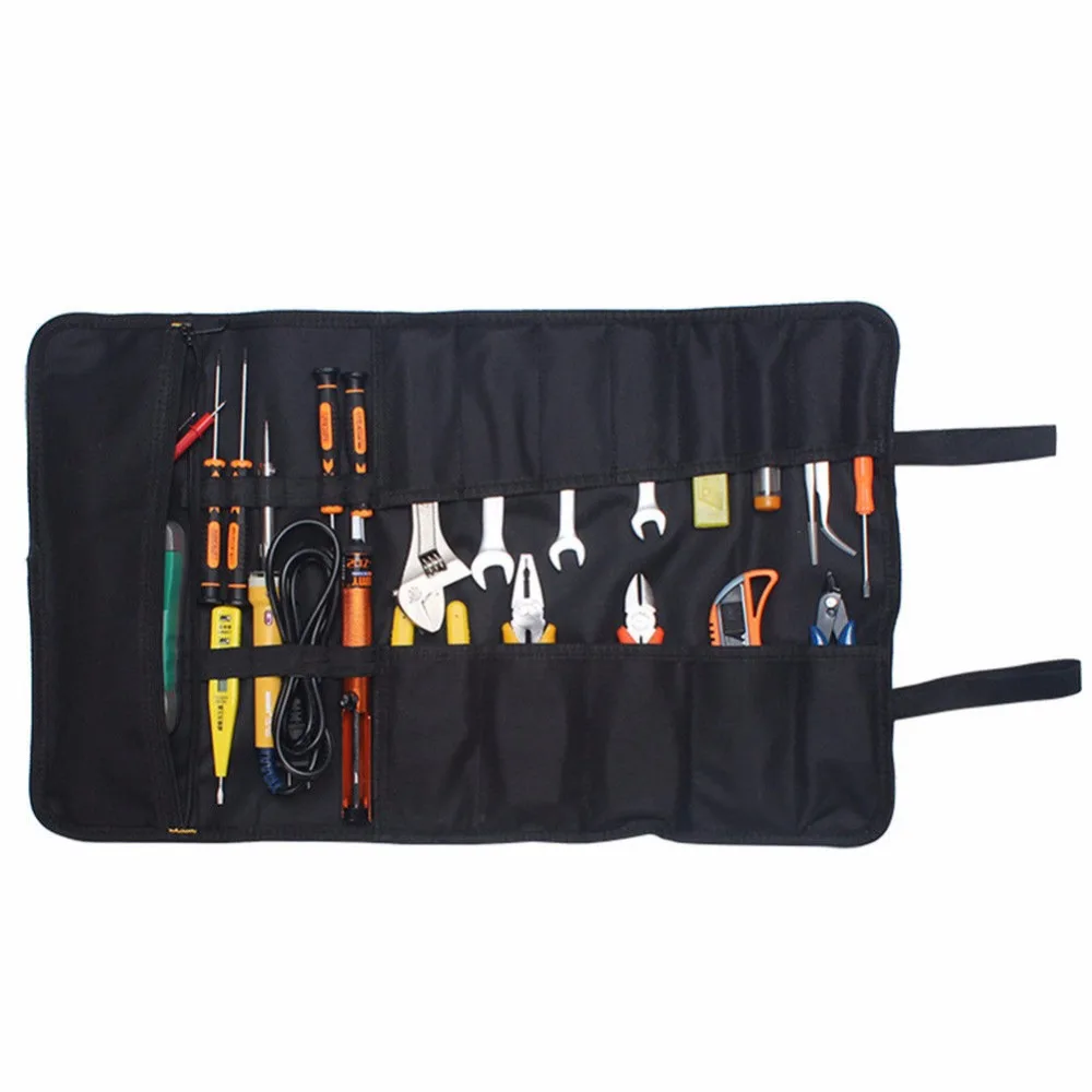 Multfunction Tool Bag Practical Carrying Handles Oxford Canvas Instrument Rolling Case | Инструменты