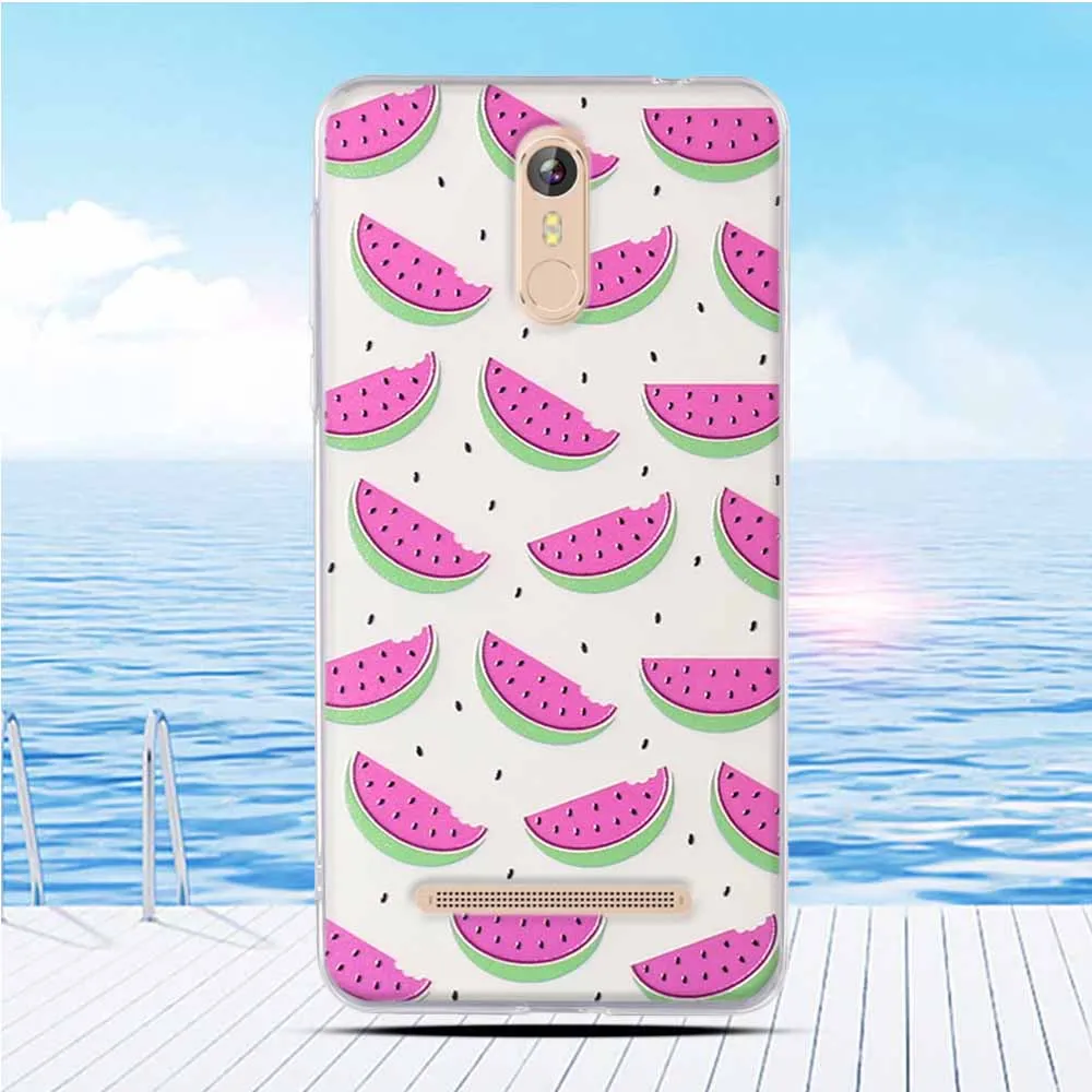 Soft Silicon Phone Case For Leagoo M8 Pro Housing Cover Flower Bag Shell Back |