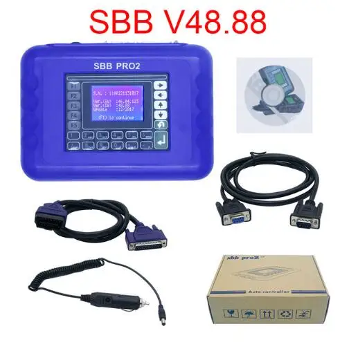 SBB V48.88 Последняя версия SBB Pro2 V48.99 SBB PRO2 V48.88 мульти Langauge ключевой программист v48.02 v33.01 v33.02 Поддержка мульти-автомобилей - Цвет: SBB V48.88