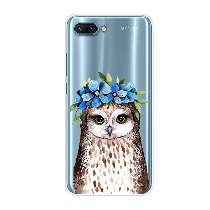 Мягкий чехол с мультяшным рисунком huawei Honor 10 чехол силиконовый чехол для телефона для huawei Honor 10 Honor10 Lite COL-L29 COL-L29A - Цвет: 14