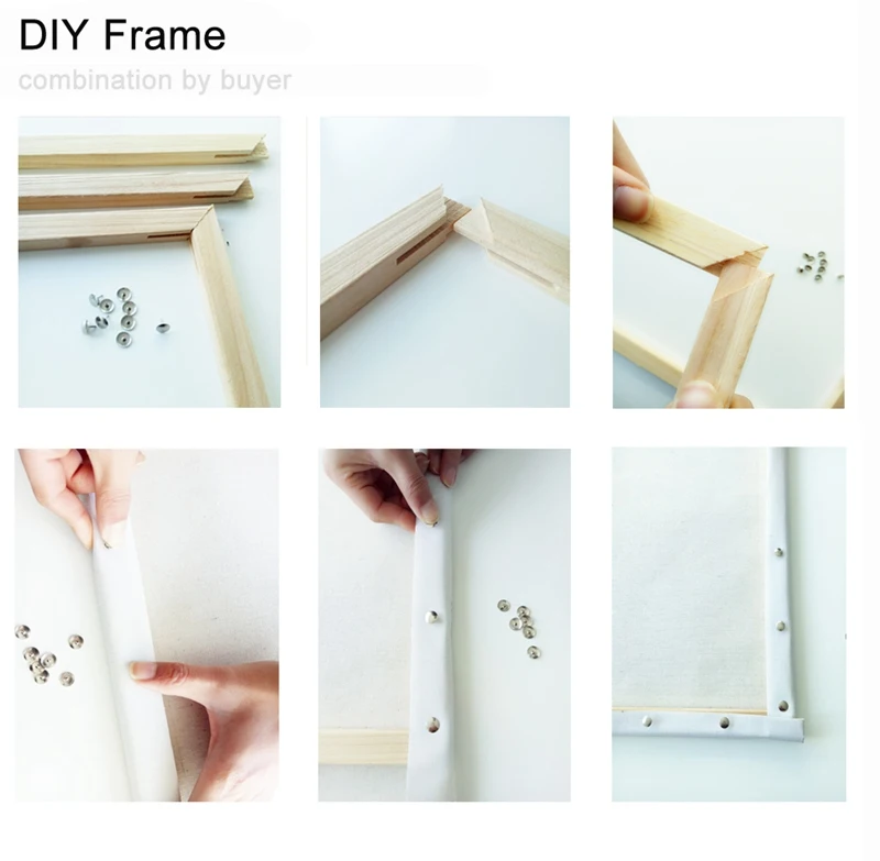 DIY картина по номерам настенное искусство ручной работы масляными красками с