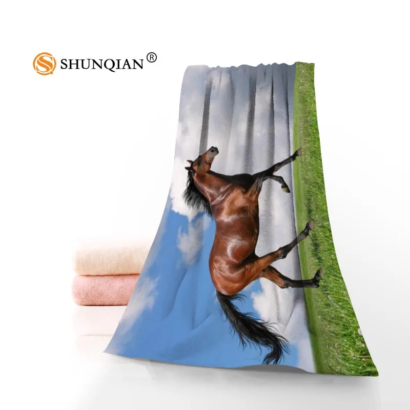 

Horse Towels Microfiber Bath Towels Travel,Beach,Face Towel Custom Creative Towel Size 35X75cm And 70X140cm A9.25