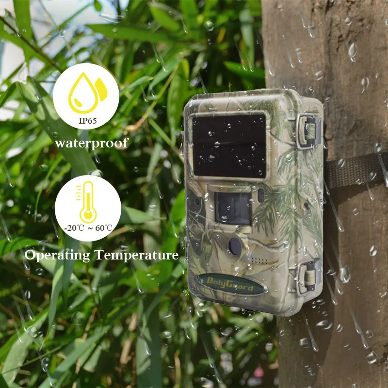 Охотничья камера Bolyguard 940nm черная инфракрасная камера для слежения 36MP 1080PHD 100ft диапазон Дикая камера тепловизор для охоты