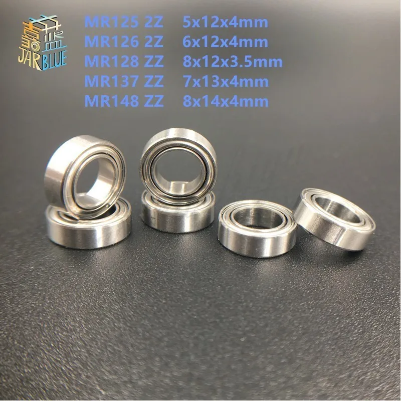 Мини-подшипник MR125 2Z MR126 MR128 ZZ mrzz 137 MR148 5x12x4 6x1 2x 4 8 x12x3.5 7x1 3x 8x14x4 мм 10 шт. | Обустройство