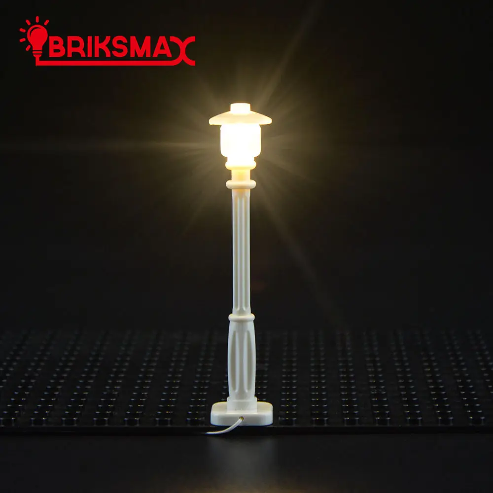 СВЕТОДИОДНЫЙ Набор уличных ламп BRIKSMAX могут украшать все строительные блоки