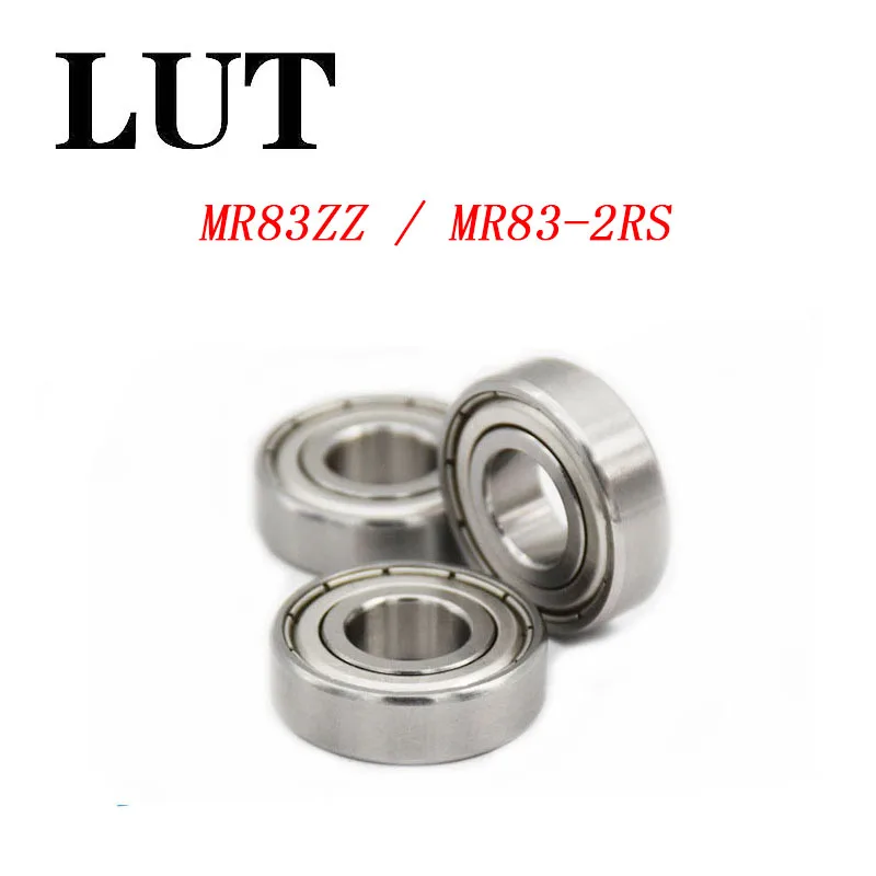10 шт. подшипник MR83ZZ MR83 2RS 3*8*3 мм Миниатюрный бесплатная доставка|bearing bearing|bearing