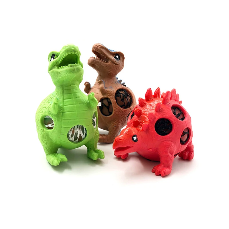 2 шт./лот Squishy динозавр модель виноградные вентиляционные шарики антистрессовый