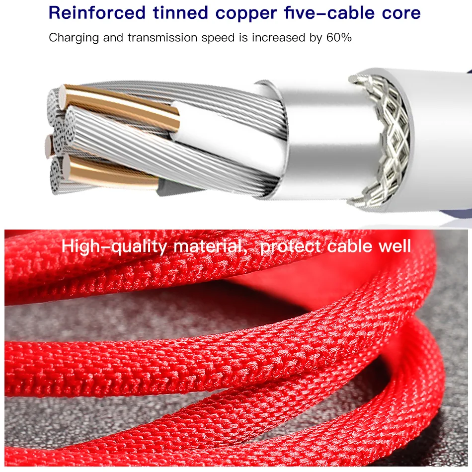 Кабель BASEUS для передачи данных USB Type A Micro длина 1 1.5 м цвет на выбор|baseus micro usb cable|cable