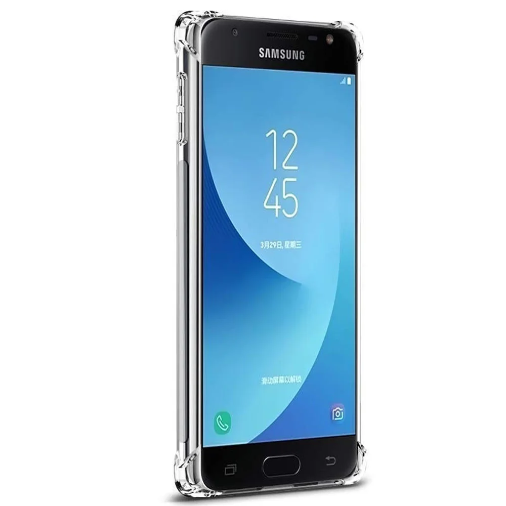 For Samsung phone case Note 9 Note8 S9 S9plus S8 S8Plus S7 edge Shockproof Bumper Soft Silicone TPU Transparent Cover |