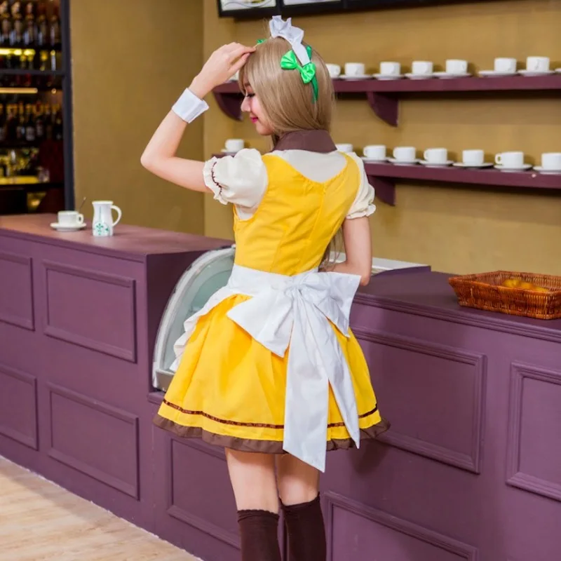 Симпатичный Единорог Любовь Живая Аниме Косплей Костюм Lovelive Minami koдори конфеты