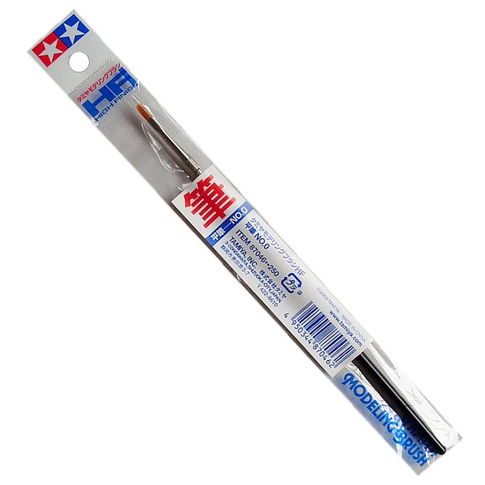 OHS Tamiya 87046 моделирование HF No.0 плоская кисть модель хобби Инструменты для