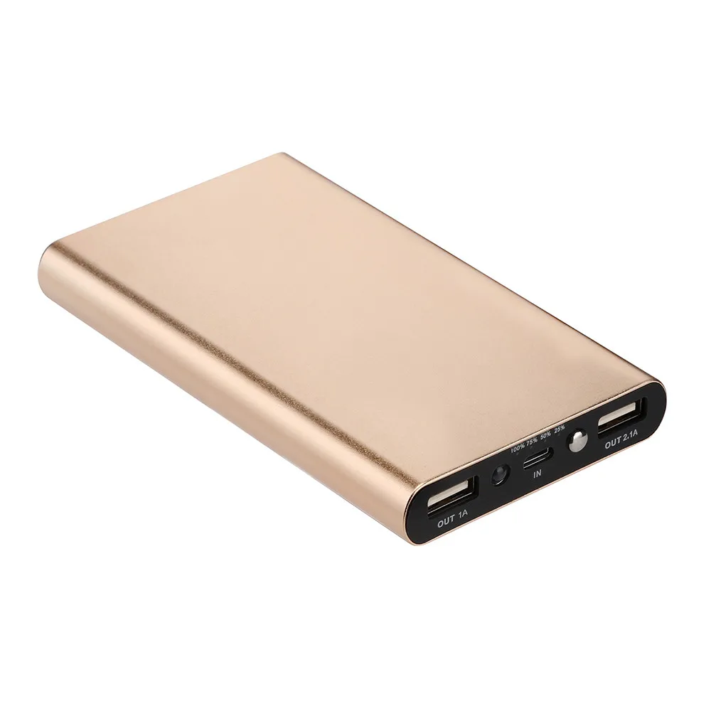 Новое поступление ультратонкий портативный внешний 20000 mAh Мобильный телефон зарядное устройство для nokia мобильный для iphone 6 6s 5s 7 8 X