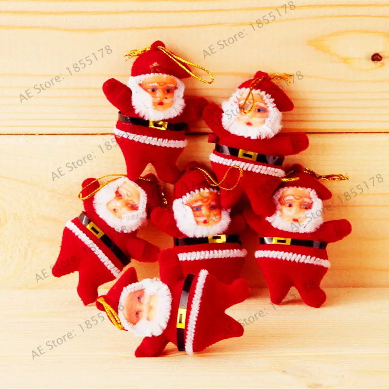 Украшение кулон из нетканого материала милые Санта Клаус кулон-орнамент для