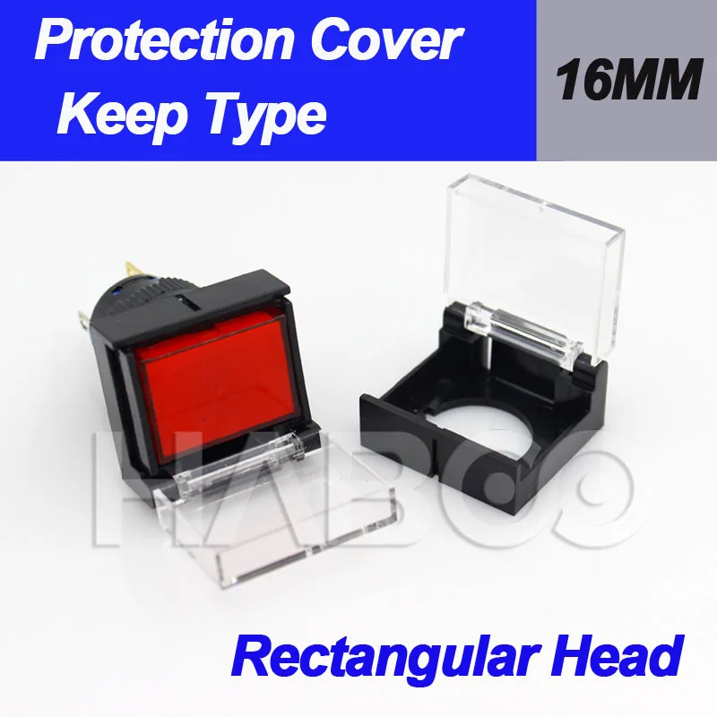 Защитная крышка для кнопочного выключателя 20 шт./лот диаметром 16 мм защитная