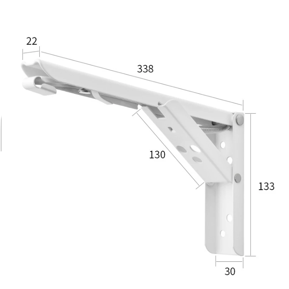 ➾st' нержавеющая сталь настенное крепление треугольная полка для хранения