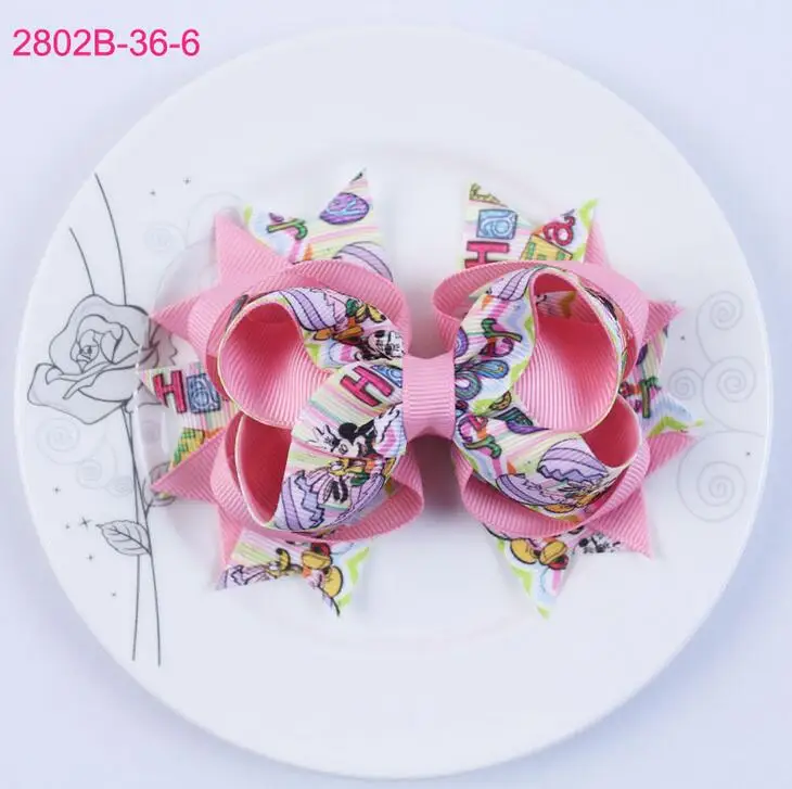 24 шт. Бесплатная доставка шпильки волос бант 4 &quotвитой Бутик Hairbow | Аксессуары для