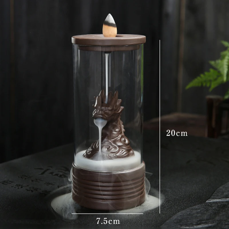 GVCD горелка для благовоний с акриловым защитным покрытием керамический держатель