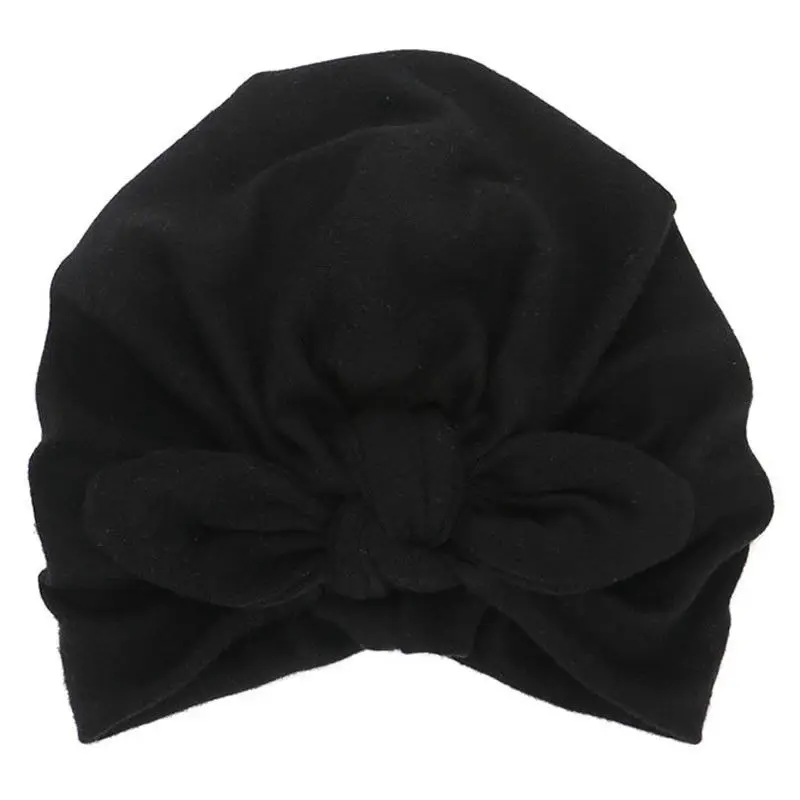 Cute Newborn Toddler Kids Baby Boy Girl Soft Turban Cotton Beanie Hat Cap |