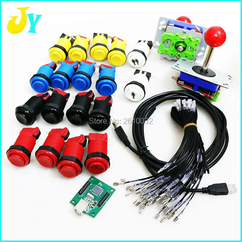 Аркадные части пряди в комплекте с джойстиком кнопочной кнопкой