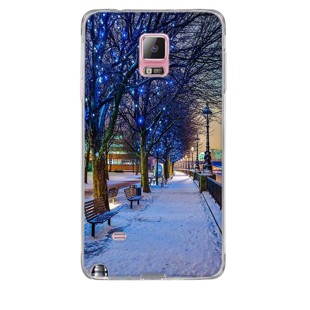 Для samsung Galaxy Note 4 силиконовый чехол ТПУ Funda для samsung Galaxy Note 4 чехол для телефона Coque для samsung Galaxy Note 4 милый чехол