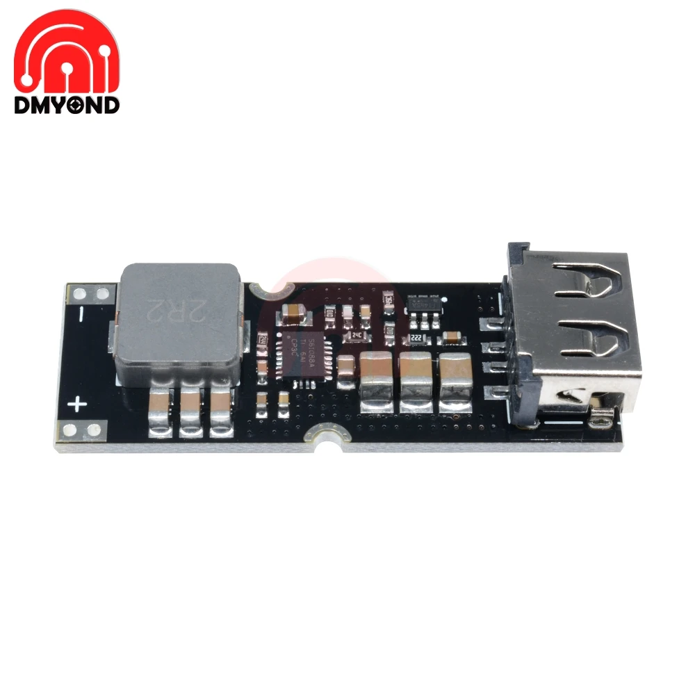 QC2.0 QC3.0 Single Cell Lithium Battery Boost Power Module 3.7V 4.2V Liter 5V 9V 12V Board USB Mobile Phone QC Fast Charge