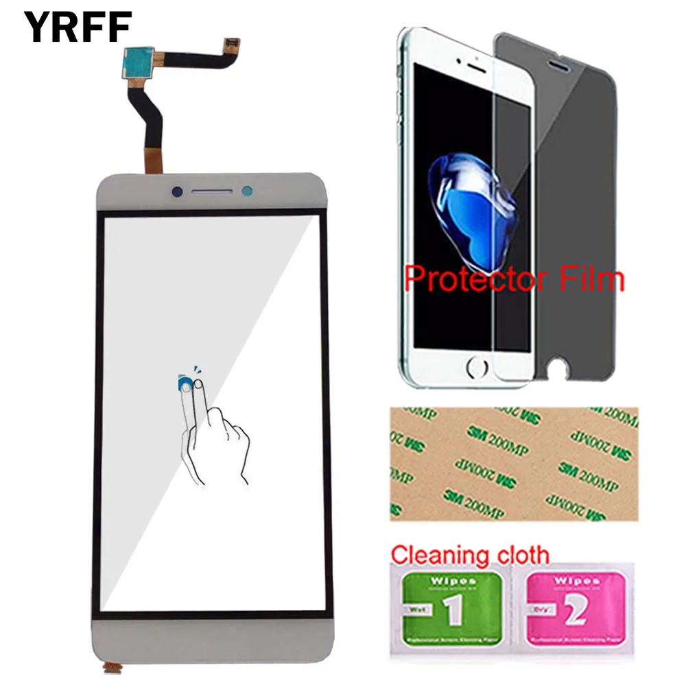 White No Tools Touch Screen Sensor For Letv LeEco Coolpad cool1 Cool 1 C106 Touch Screen Digitizer Touch Glass Digitizer Tools Protector Film - Цвет: White No Tools