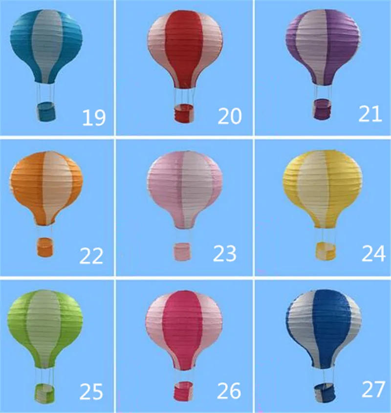 30 шт. 12 &quot30 см Радужный воздушный шар бумага фонарь бар decora Дети День рождения