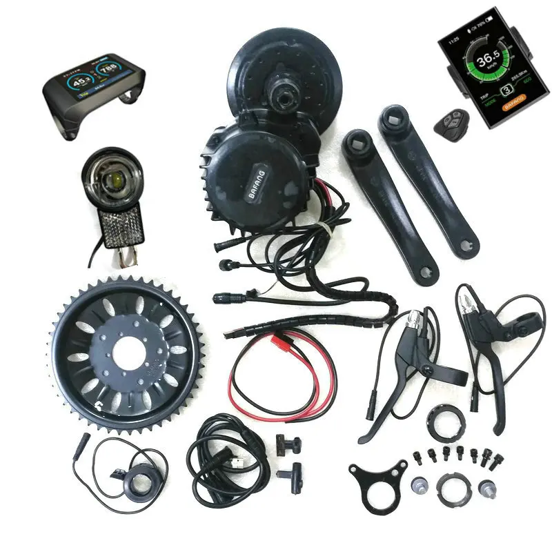 Новая версия Bafang 8Fun BBSHD Mid привод центрального моторного 48V 1000W фара для