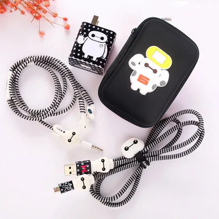 for Huawei with case Для Huawei mate 9 Защита для usb-кабеля зарядное устройство наклейка для наушников Sprial шнур протектор для mate 9 Pro/P10/P10 Plus намотка кабеля - Цвет: for Huawei with case