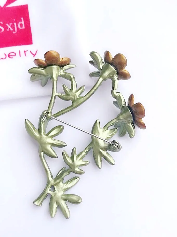 Женская винтажная красивая брошь CSxjd Tundra в виде Розы|pins for women|brooch pins womenbrooch |