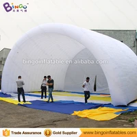 free shipping 10x6x5m giant inflatable stage cover tent for wedding party durable inflatable canopy for event marquee toy tent