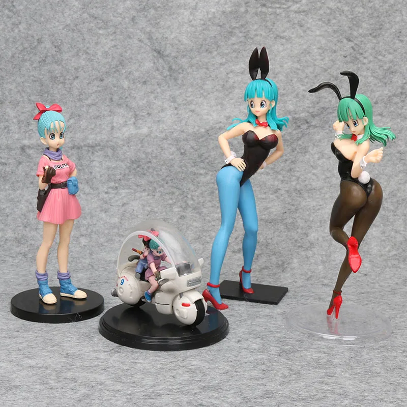 Dragon Ball Z Bulma Bunny Girl Японские Аниме фигурки экшн и игрушки Фигурки ПВХ Модель